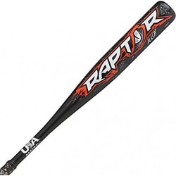 US8R10 Rawlings Raptor USA 2 1/4" Barrel -10 Youth Baseball Bat