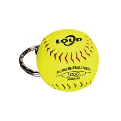 LOUD SOFTBALL KEYCHAIN