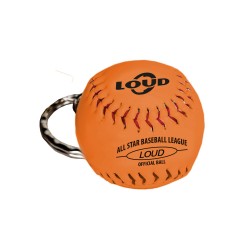 LOUD KEYCHAIN BASEBALL ORANGE