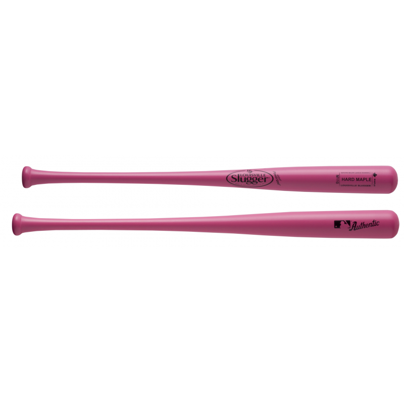 Louisville Slugger Hard Maple M110 Pink Wood Baseball Bat: WBHM110-PK Adult